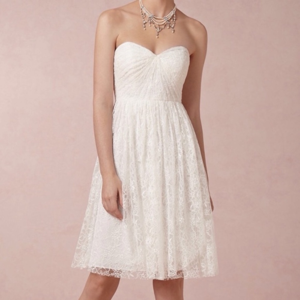 NWOT Jenny Yoo Convertible Lace Tilly Dress